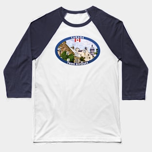 Trois-Rivières Canada Travel Baseball T-Shirt